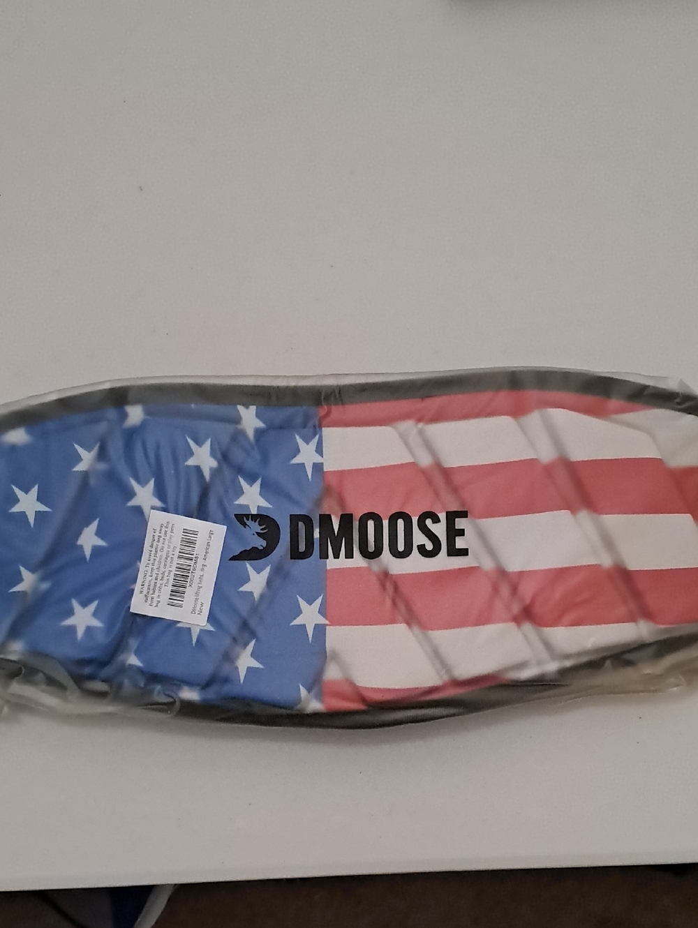 Dmoose Size Large- Red, White & Blue